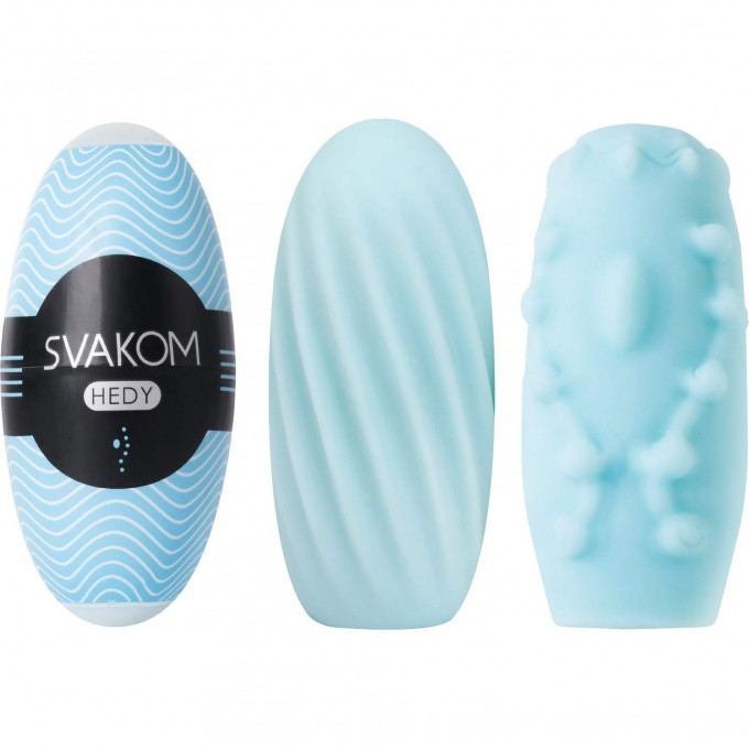 Набор мастурбаторов SVAKOM HEDY BLUE SSMC02-BLUE Набор мастурбаторов SVAKOM HEDY BLUE SSMC02-BLUE