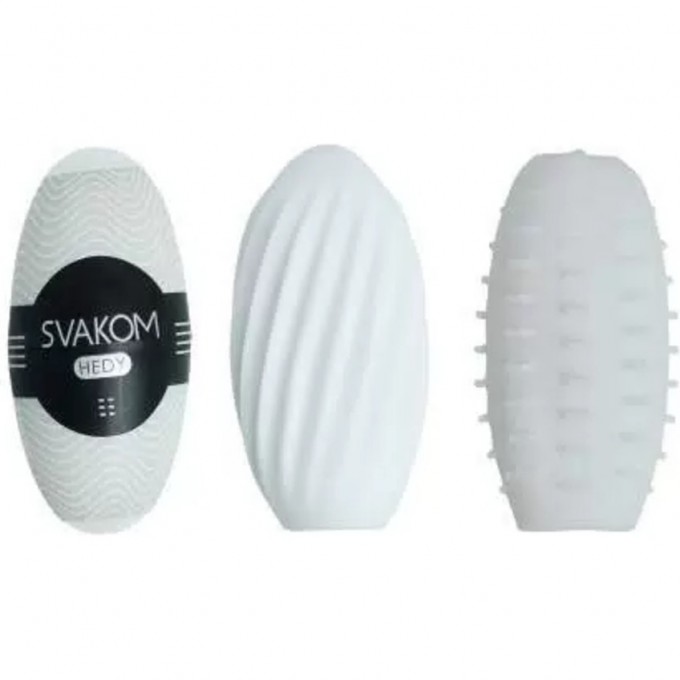 Набор мастурбаторов SVAKOM HEDY WHITE SSMC02-WHITE Набор мастурбаторов SVAKOM HEDY WHITE SSMC02-WHITE